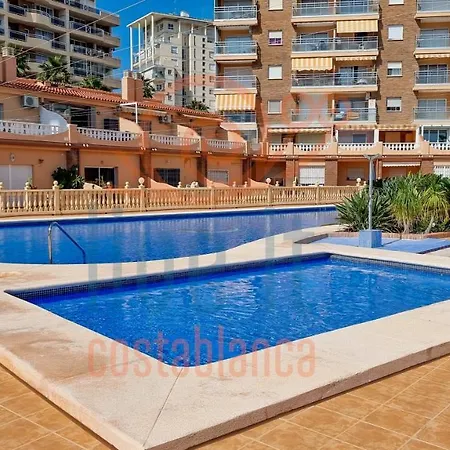 Apartamento Fossa. Primera Linea De Playa. Calpe. Live It Costablanca Apartment *