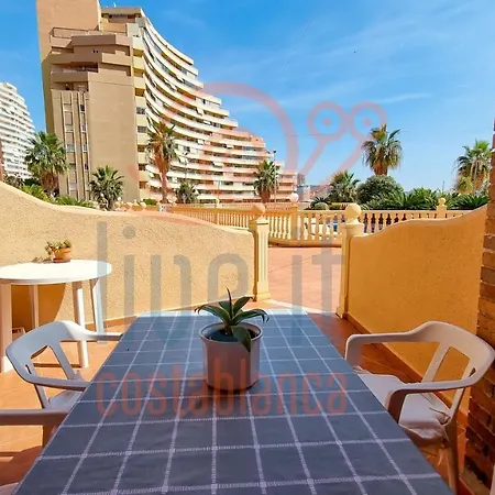 Apartamento Fossa. Primera Linea De Playa. Calpe. Live It Costablanca Calpe